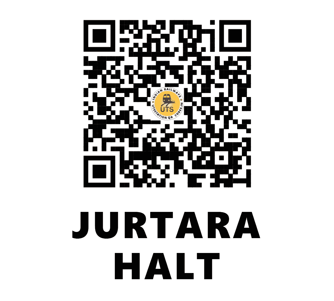 UTS QR Code for JURTARA HALT - JRTR (SB - MADHYA PRADESH)